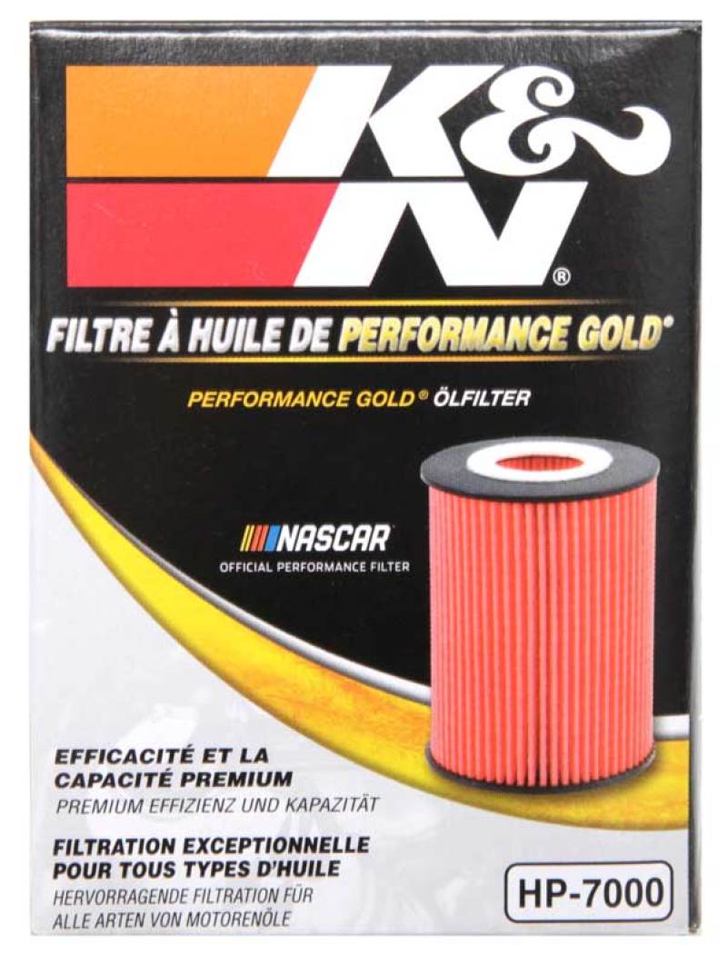 K&N Engineering HP-7000 Cartridge Oil Filter for Saab 9-3 and More
