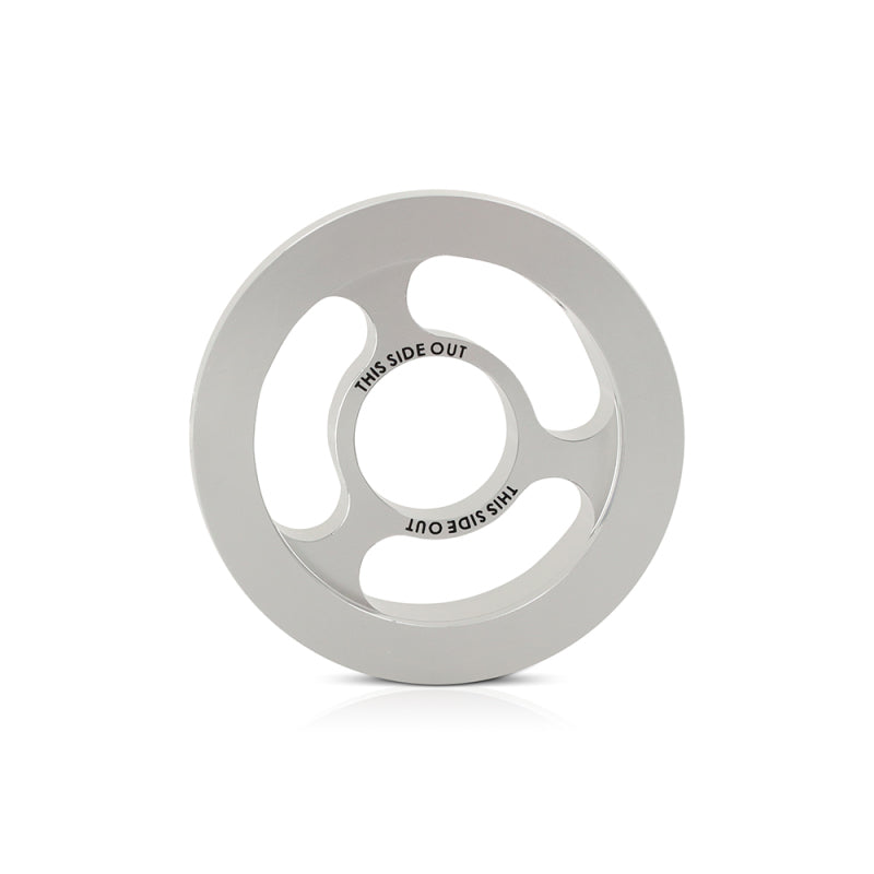 Mishimoto Oil Filter Spacer 32mm 3/4 - 16 Thread - Silver | Part MMOC-SPC32-34SL