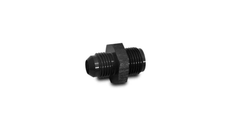 Vibrant Inverted Seat Adapter Fitting -6AN to 11/16in-18 Inverted Flare Aluminum Black
