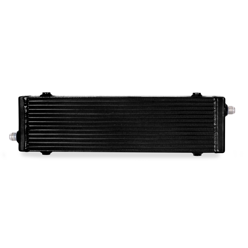 Mishimoto Universal Large Bar and Plate Cross Flow Black Oil Cooler for Ford Mustang 2018-2021