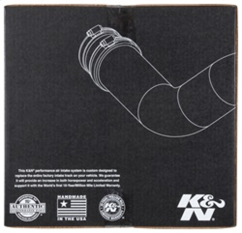 K&N Engineering 69-3527TP Cold Air Intake System for Ford Mustang 5.0L V8 (2011-2014)