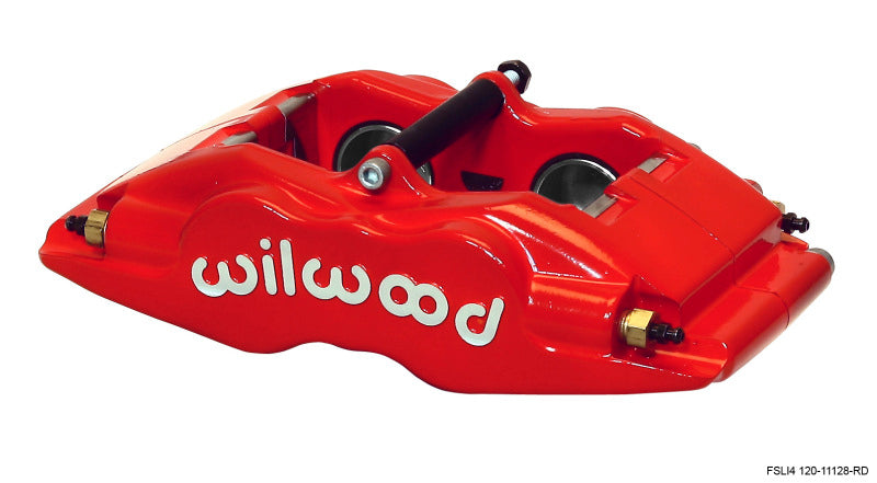 Wilwood Forged Superlite Caliper with 1.38-inch Pistons and .81-inch Disc (Part Number 120-11128-RD)