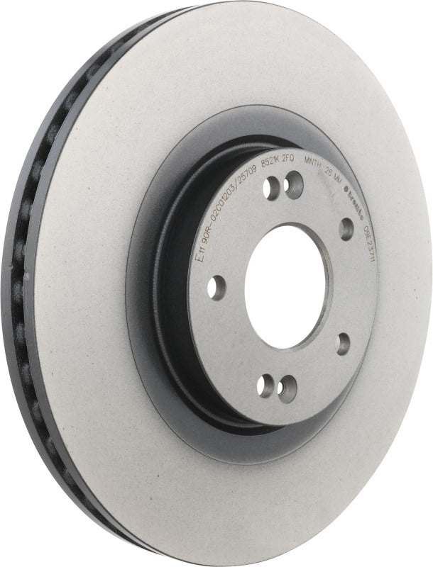 Brembo OE Part 09.E237.11 Front UV Coated Rotor for Kia Sorento & Hyundai Santa Fe