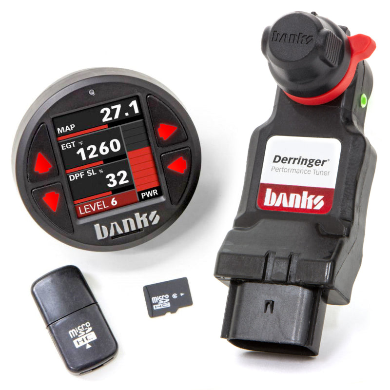 Banks Power 17-19 Ford F250/F350 6.7L PowerStroke Derringer Tuner with iDash DataMonster (Gen 2)