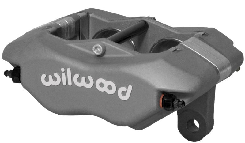 Wilwood Forged Narrow Mount Dynalite Caliper – 3.50 inch Center Mount, 1.12 inch Pistons, .81 inch Disc