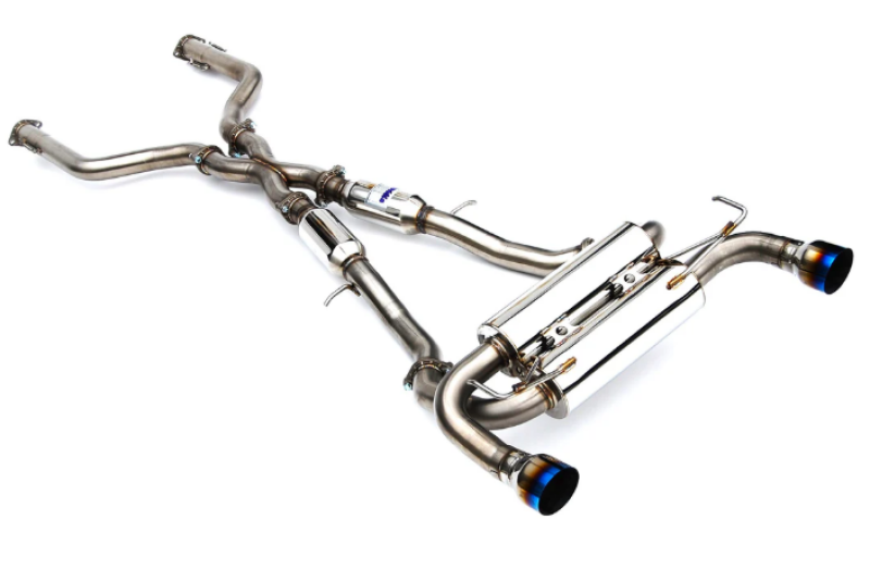 Invidia Gemini 70mm Cat Back Exhaust System for 2022+ Nissan Z with Single Layer Titanium Tips