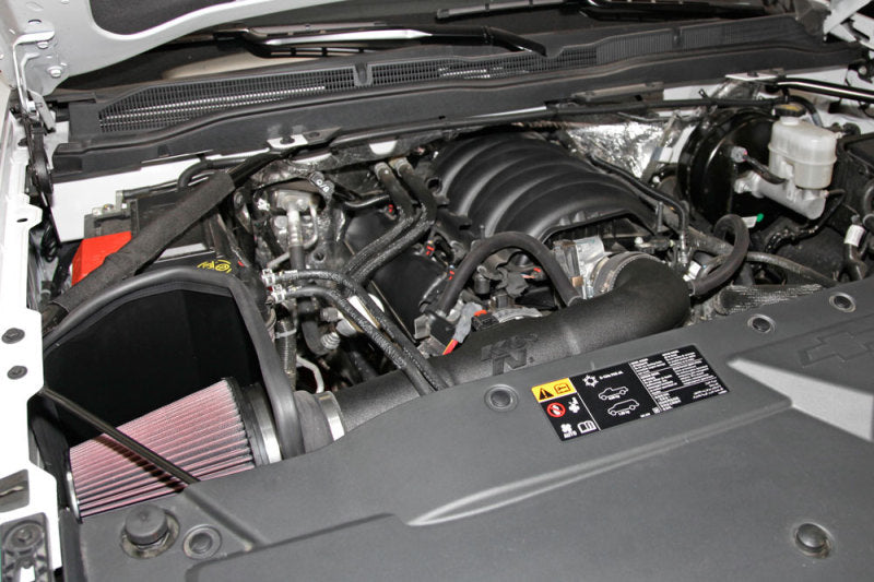 K&N Engineering 57-3082 Cold Air Intake Kit for Chevy Silverado and GMC Sierra 1500 V-8 5.3/6.2L