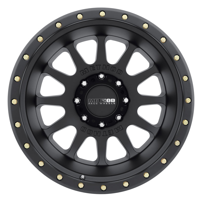 Method MR605 NV 20x9 Black Wheel with -12mm Offset and 8x180 Bolt Pattern