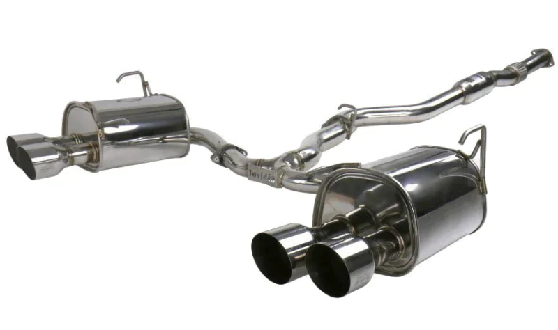 Invidia Q300 Single Layer Stainless Steel Quad Tip Cat-Back Exhaust for 2022+ Subaru WRX