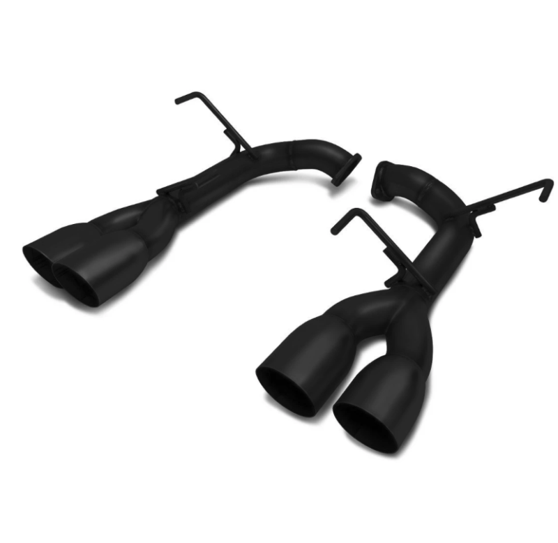 BLOX Racing Muffler Delete Kit for 2015-2021 Subaru WRX and WRX STI - Black Tip