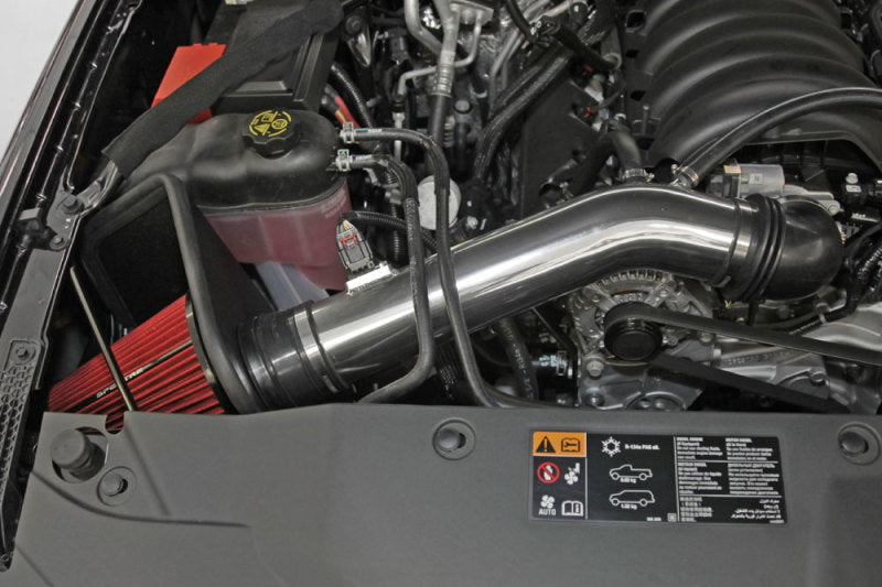 Spectre 14-15 GM Silverado/Sierra V8-5.3L F/I Air Intake Kit – Polished Aluminum with Reusable Filter