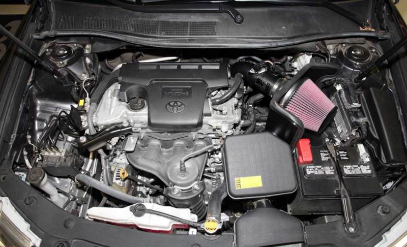 K&N Engineering 69-8620TTK Black Typhoon Cold-Air Intake System for Toyota Camry 2.5L