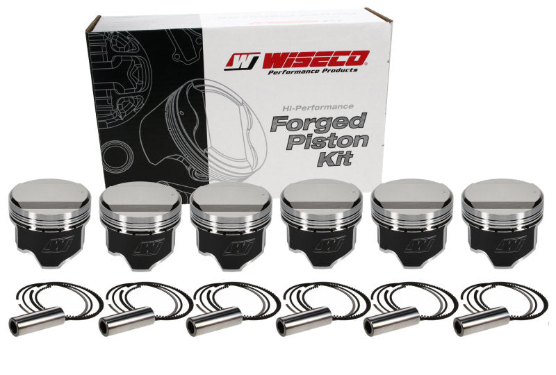 Wiseco Nissan RB25DET Forged Racing Piston Set - Part Number K578M865AP