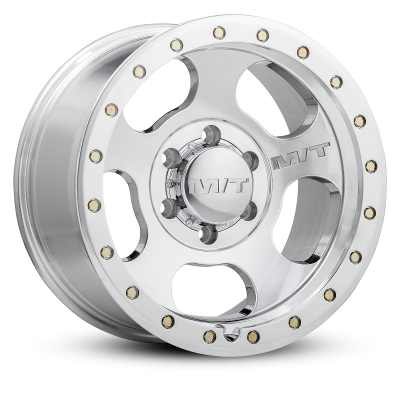 Mickey Thompson Canyon Pro Polished Wheel - 20x9 inches, 8x180 Bolt Pattern, 5-inch Backspacing, 0 Offset, 125.2mm Hub Bore