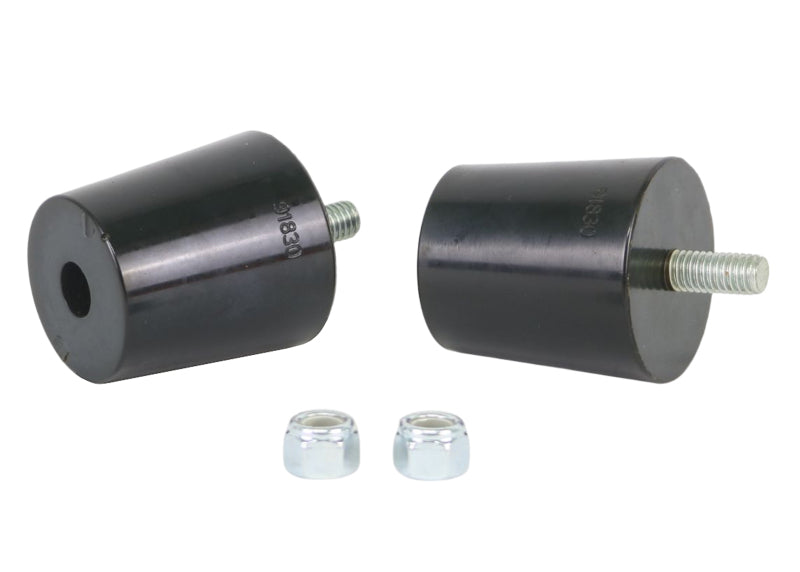 Whiteline Universal Bump Stop Bushing 3/8 inch Bolt – 2 Pack for Enhanced Vehicle Stability