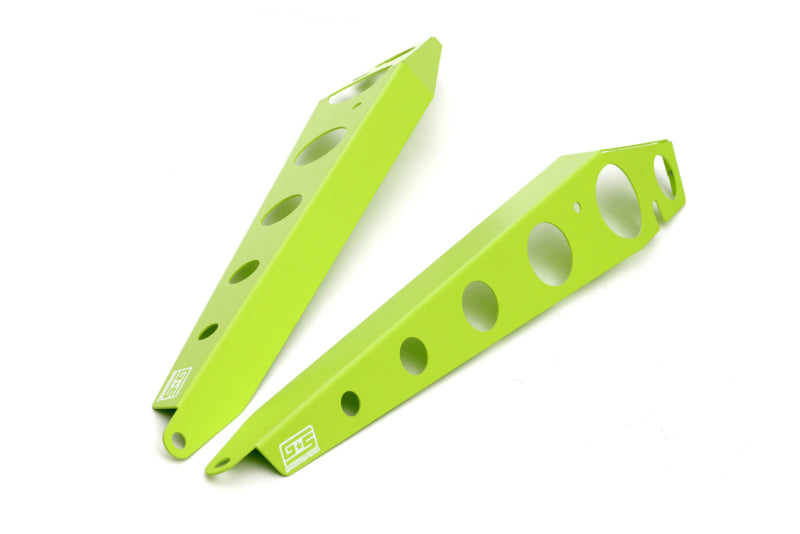 GrimmSpeed 15+ Subaru WRX/STI Fender Shroud - Neon Green Powdercoat, Part #096057