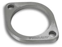 Vibrant 3-Bolt T304 Stainless Steel Exhaust Flange with 3 Inch Inner Diameter