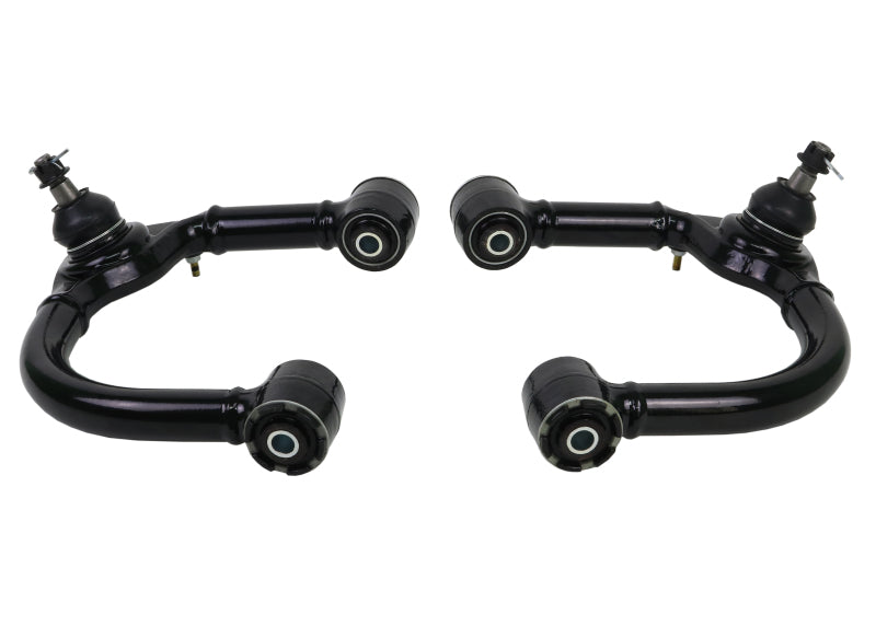 Whiteline KTA249 Front Upper Control Arm for Lexus GX470 and Toyota 4Runner – Enhanced Camber and Caster Adjustment