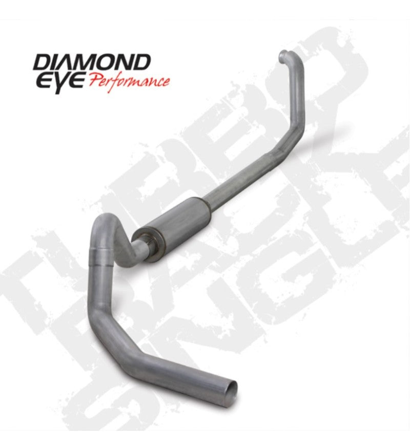 Diamond Eye Performance 4-Inch Turbo Back Single Exhaust Kit for 2000-2003 Ford 7.3L E-Series Van with CARB Standards - Part Number K4325A