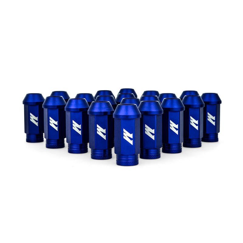 Mishimoto Aluminum Locking Lug Nuts M12x1.25 20-piece Set in Blue