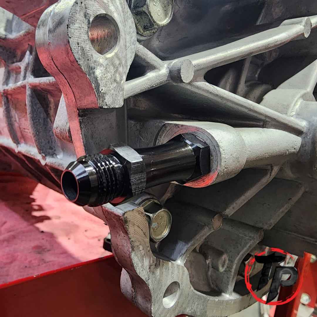 TR6060 Transmission Cooler Pump Extension AN Fitting Adapter