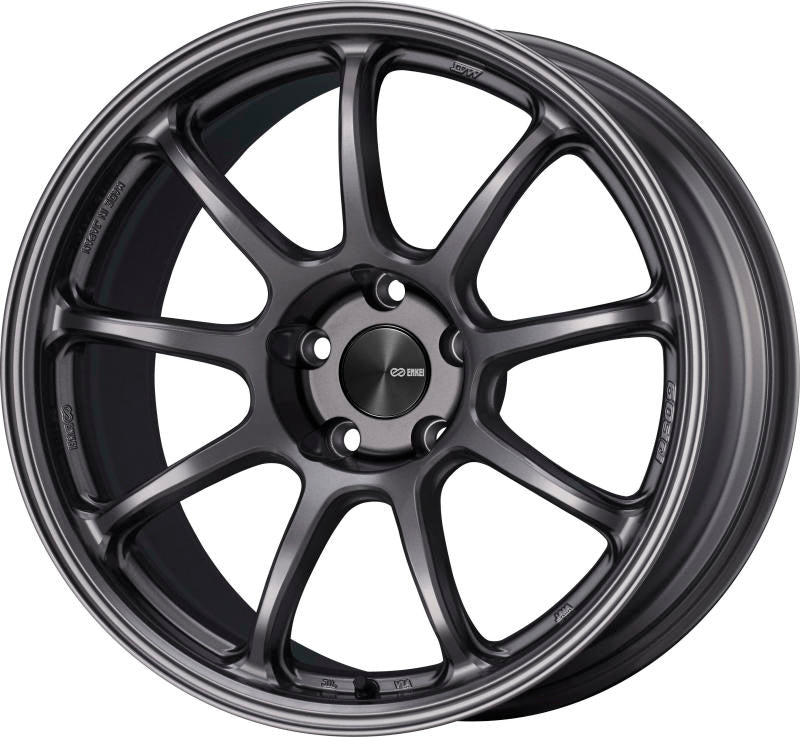 Enkei PF09 18x9 Dark Silver Alloy Wheel with 5x114.3 Bolt Pattern and +30mm Offset