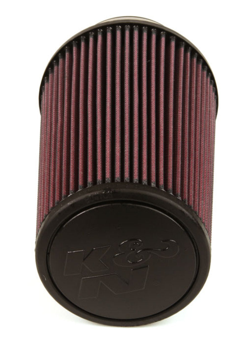 K&N Engineering Universal Rubber Air Filter 4 Inch Flanged for Automotive and Equipment Applications