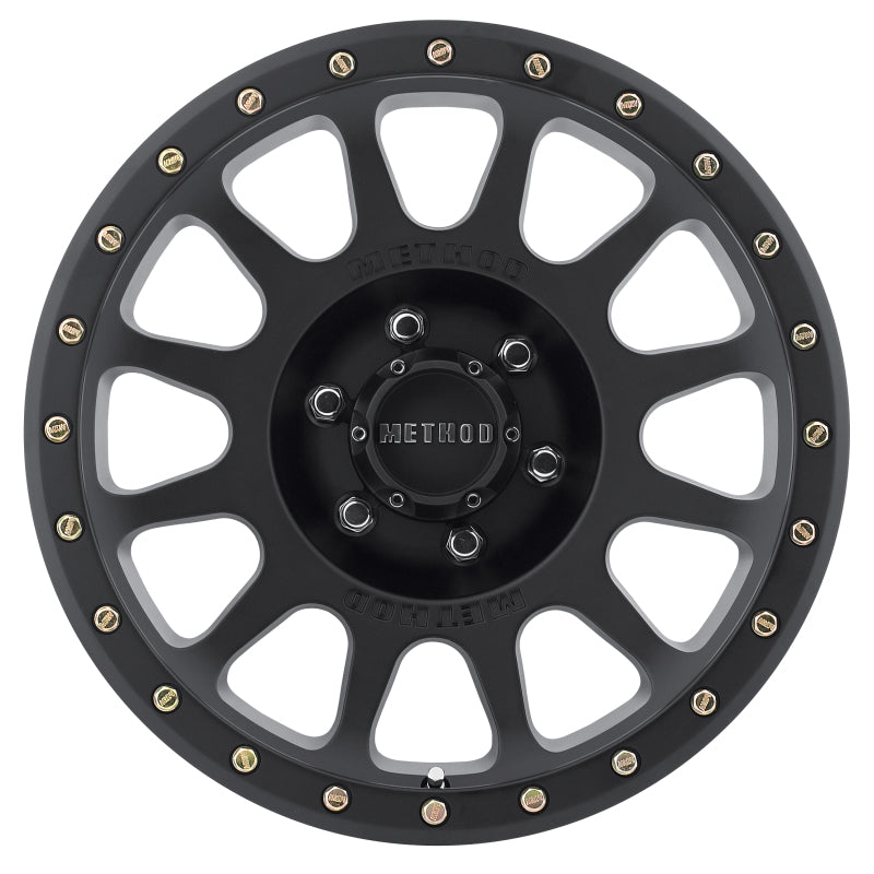 Method MR305 NV 20x9 Matte Black Alloy Wheel with 6x5.5 Bolt Pattern and +18mm Offset