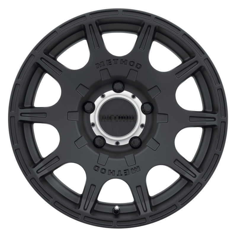 Method MR308 Roost 17x8.5 Inch Matte Black Off-Road Wheel with 5x5 Bolt Pattern and 71.5mm Center Bore