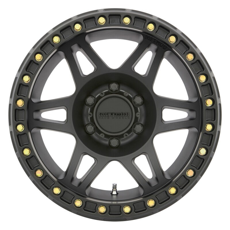 Method MR106 Beadlock 17x9 Wheel with -44mm Offset and 6x5.5 Bolt Pattern in Matte Black