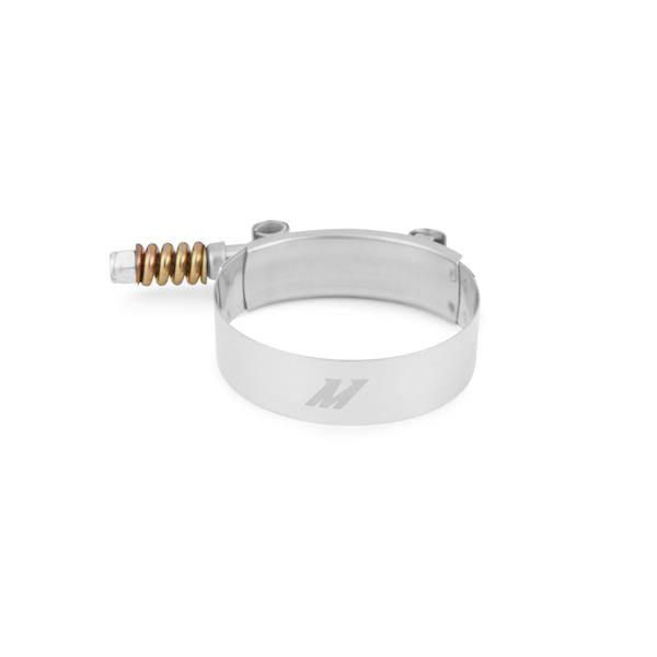 Mishimoto 2.5 Inch Stainless Steel Constant Tension T-Bolt Clamp for Automotive Hoses and Pipes