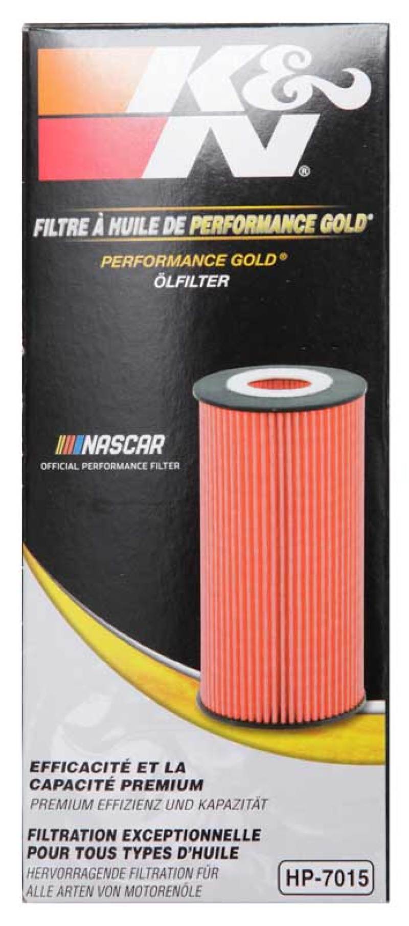 K&N Engineering HP-7015 Cartridge Oil Filter for Audi S4 and S5 Models