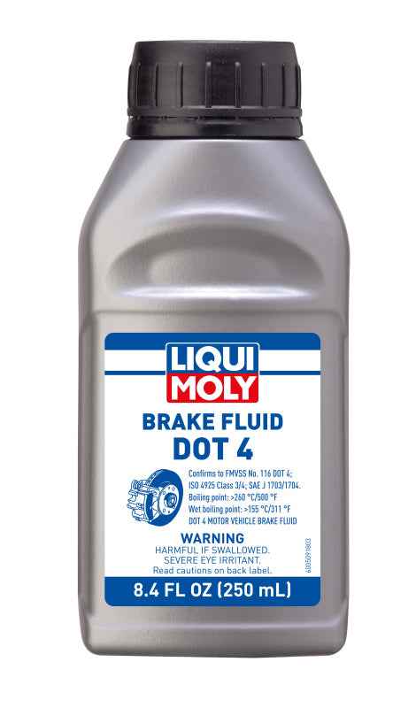 LIQUI MOLY DOT 4 Brake Fluid - 250mL for BMW 3 Series and More