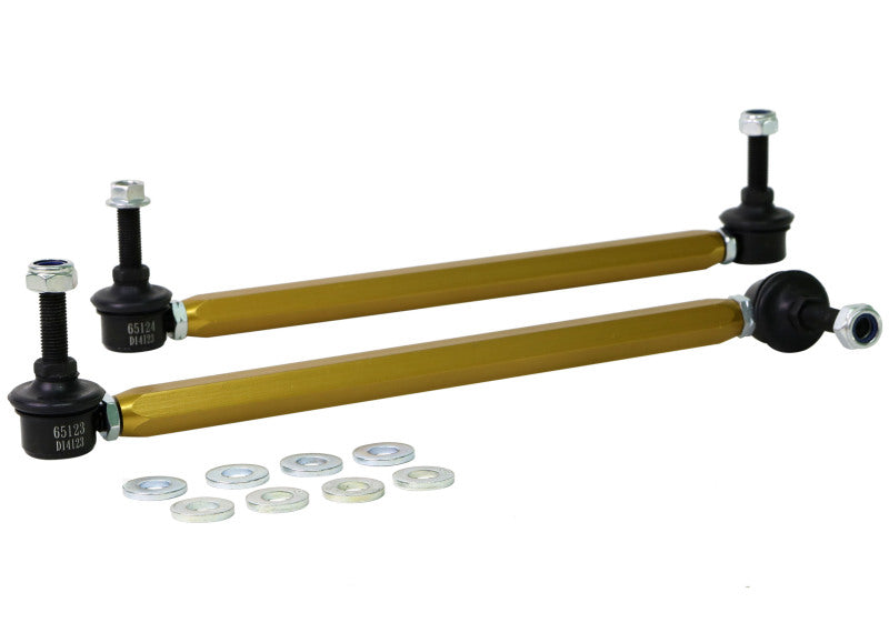 Whiteline KLC151 Adjustable Front Sway Bar Link Kit for Ford Focus and Mazda 3