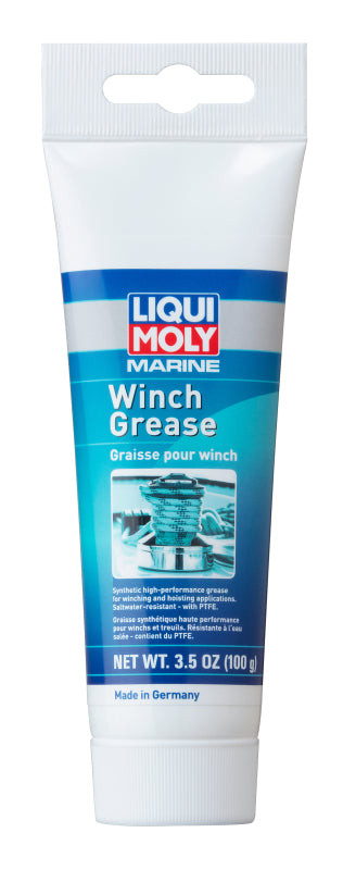 LIQUI MOLY 100g Marine Winch Grease Part #20524 - High-Performance Water-Resistant Lubricant for Winches and Hoists