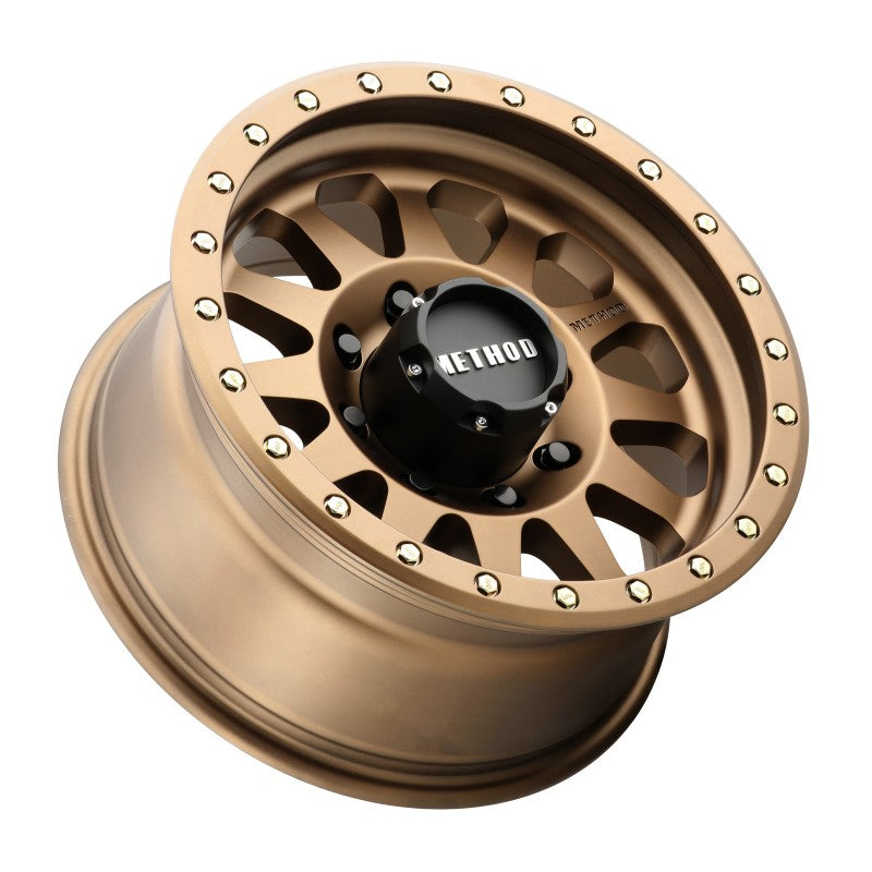 Method Wheels MR304 Double Standard 17x8.5 Bronze Wheel with 8x6.5 Bolt Pattern and 0mm Offset