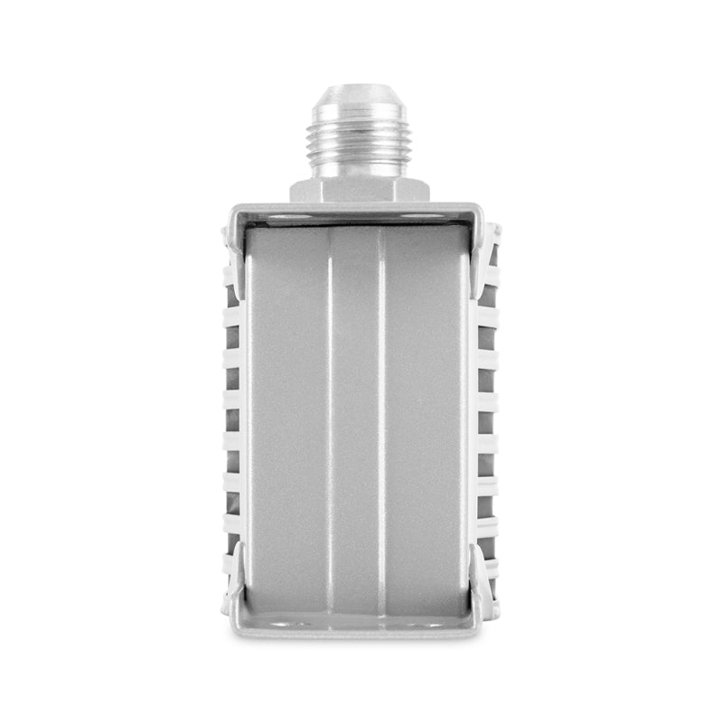 Mishimoto Universal -8AN 10-Row Oil Cooler - Silver for Engine, Transmission, and Power Steering Fluids