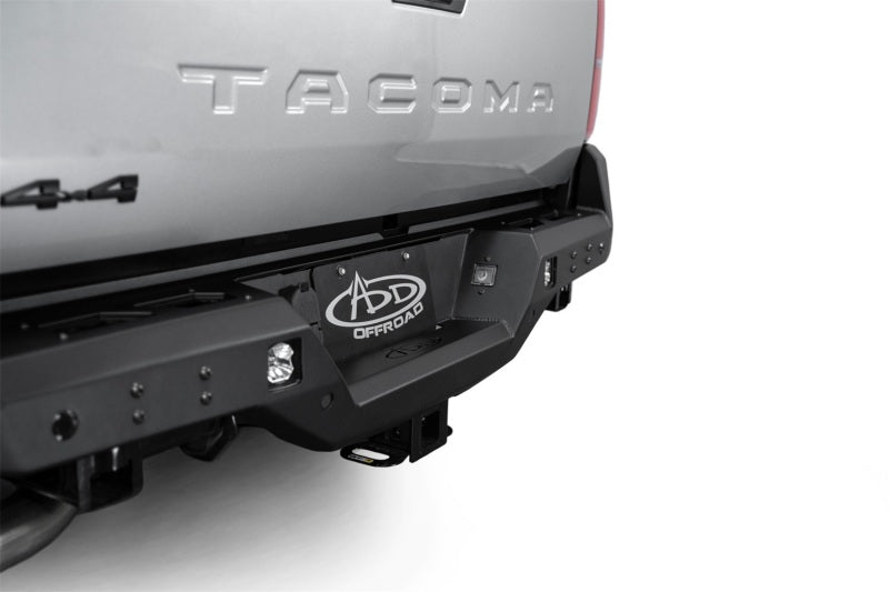 Addictive Desert Designs 2024 Toyota Tacoma Stealth Series Rear Bumper with Side Cube Light Mounts