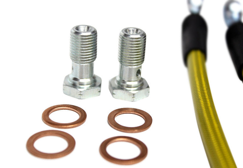 ISR Performance Stainless Steel Rear Brake Lines for Nissan 240sx (S13/S14) – Enhanced Brake Response and Durability