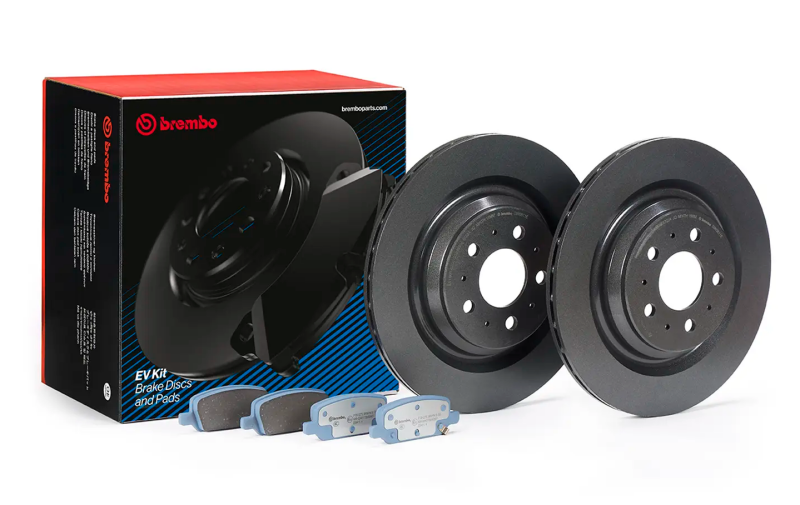 Brembo OE Rear Brake Kit for Tesla Model 3 and Model Y (2017-2021) – Part Number KT08002