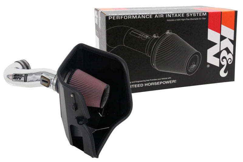K&N Engineering 77-3110KP Performance Cold Air Intake System for Chevrolet Silverado 1500 and GMC Sierra 1500 V8-5.3/6.2L