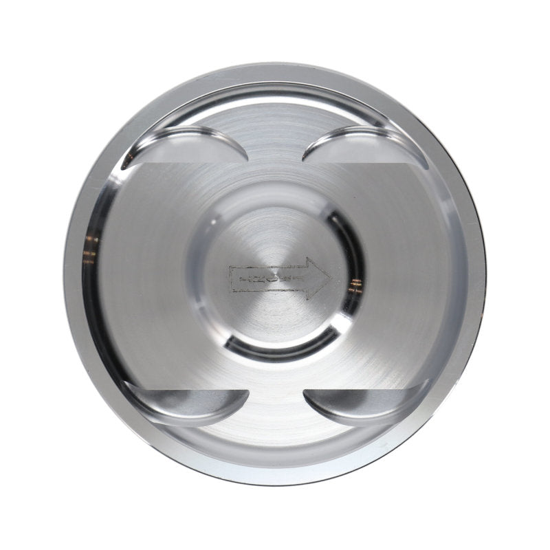 Manley Performance Platinum Series Piston Set for Subaru WRX/STi EJ257 - 75mm Bore, 100mm Compression Distance, +.50mm Size, 8.5:1 Dish