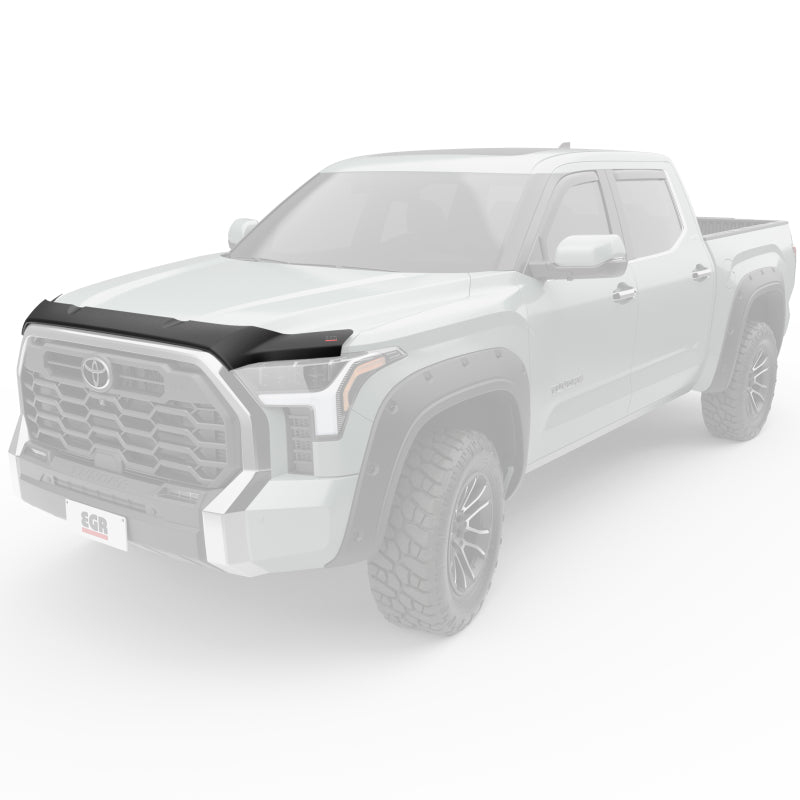 EGR 22-23 Toyota Tundra Superguard Hood Shield in Matte Black
