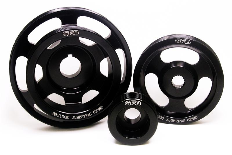 Go Fast Bits GFB 2014 Lightweight Underdrive Pulley Kit for Subaru WRX/STi and Legacy Models