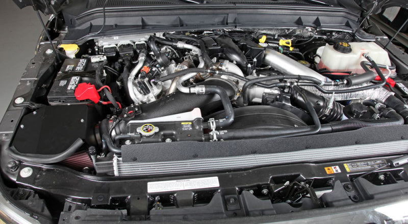 K&N Engineering 57-2582 Performance Cold Air Intake Kit for Ford F-250 Super Duty 6.7L V8 (2011-2013)