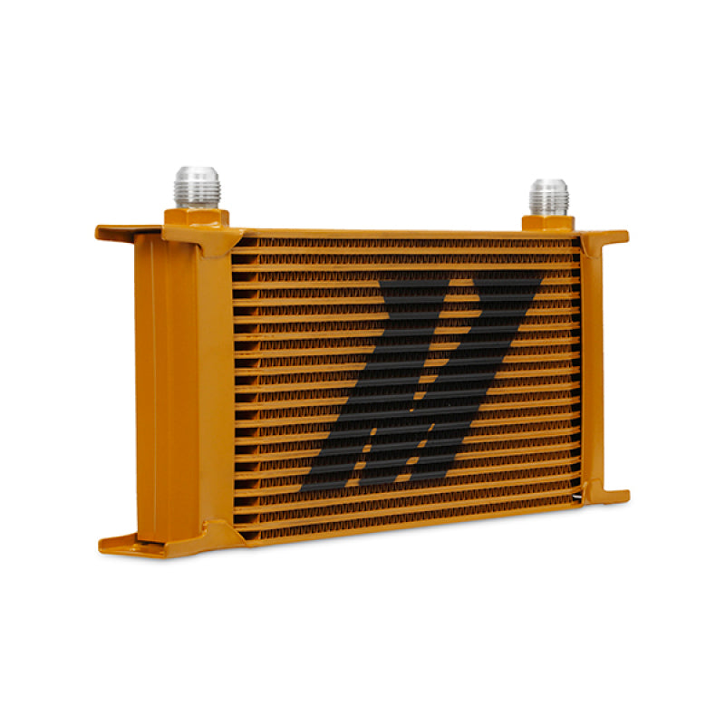 Mishimoto Universal 19 Row Oil Cooler - Gold for Ford Mustang (2018-2021)