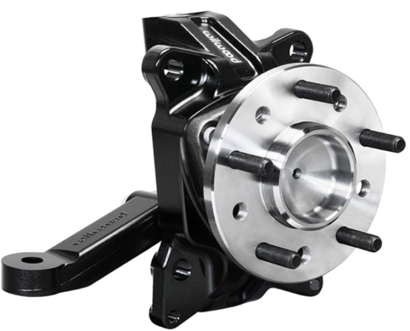 Wilwood Spindle Kit Pair with Hub and Steering Arm for 1963-1970 C10 Pickup, 2.50-Inch Drop - Part #831-14201