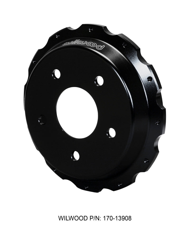 Wilwood Part 170-13908 Aluminum Parking Brake Hat with 1.32-inch Offset for 12-inch Rotors