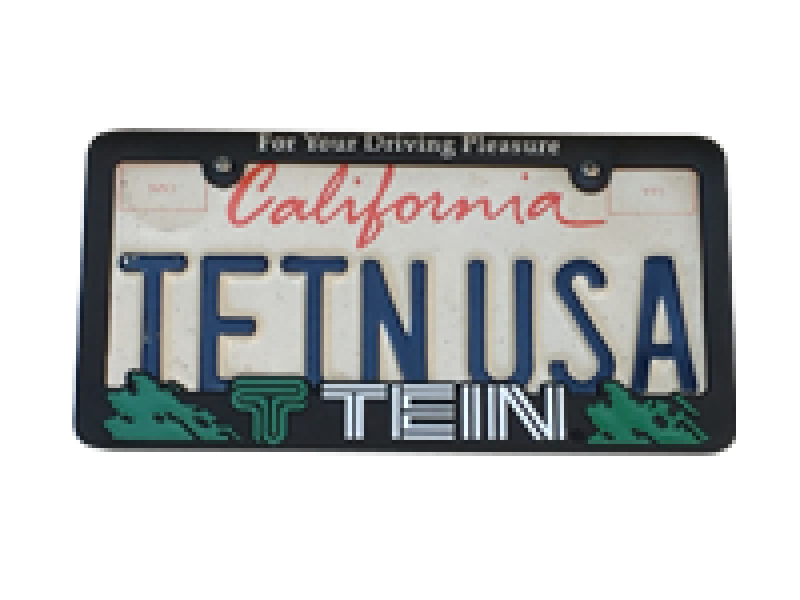 Tein License Plate Frame - Durable Automotive Frame for Standard Vehicles