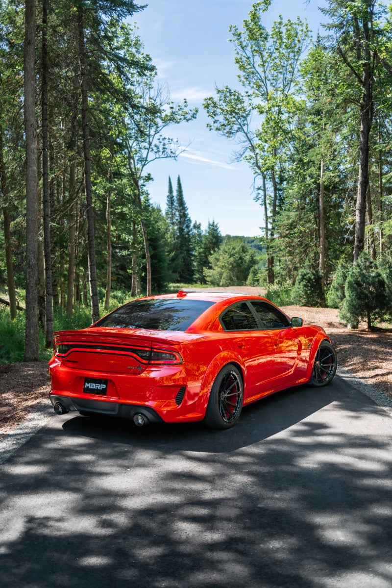 MBRP Armor Lite Series 17-21 Dodge Charger 5.7L/6.2L/6.4L 3-Inch Race Profile Cat-Back Exhaust System with Dual Tips